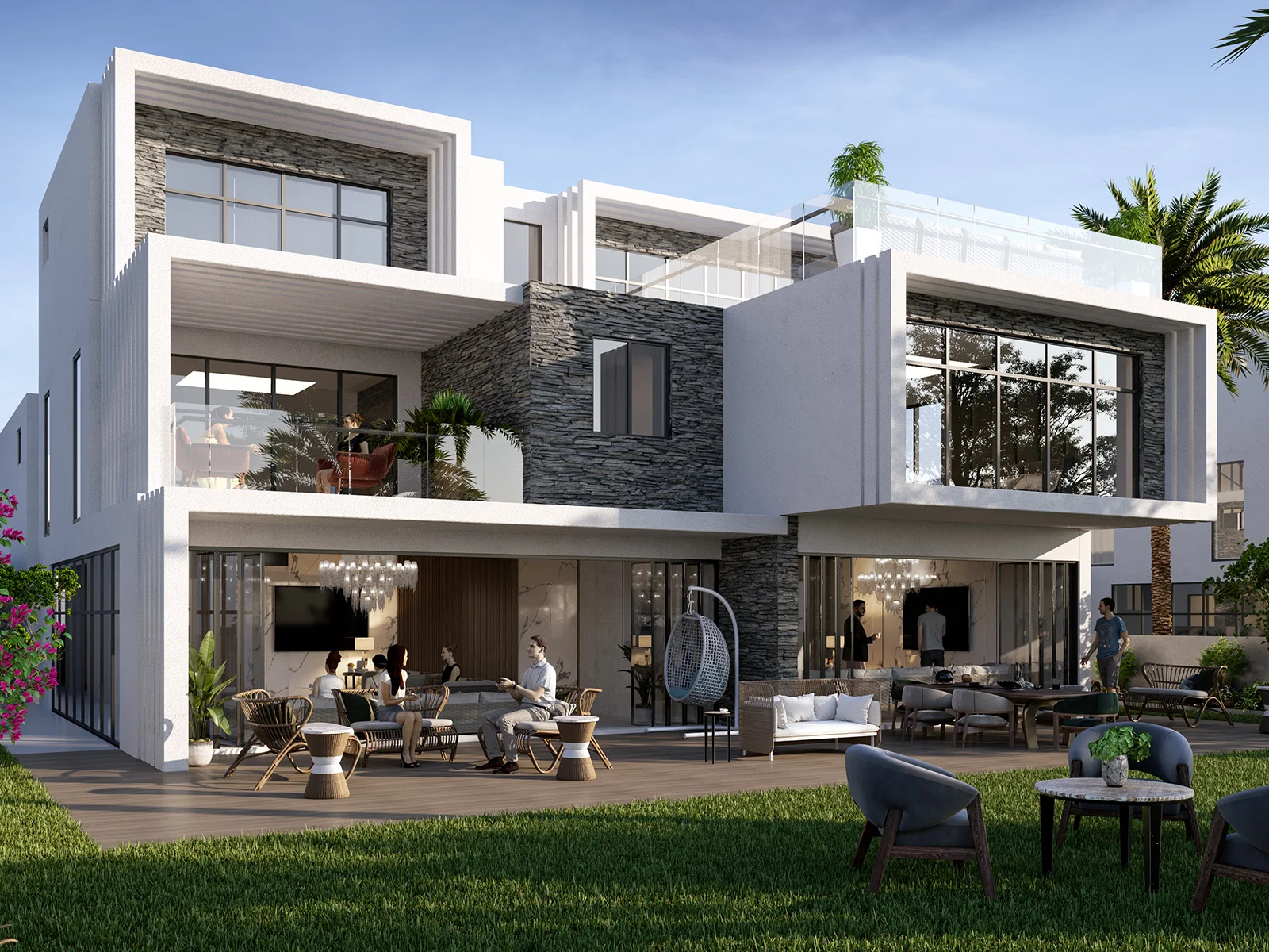 buy villa in damac lagoons